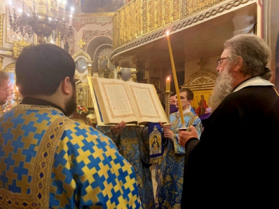 7 декабря 2019 года, в канун отдания праздника Введения во храм Пресвятой Богородицы, митрополит Екатеринбургский и Верхотурский Кирилл совершил всенощное бдение