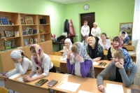 Дорогие родители! Приглашаем вас и ваших детишек на первую детскую литургию в крестильный храм святого равноапостольного великого князя Владимира в воскресенье 1 октября 2017 года. Начало богослужения в 8:30!