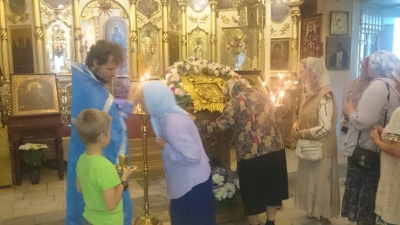 4 августа, накануне праздника в честь Почаевского образа Пресвятой Богородицы, в нашем храме совершено праздничное Бдение с акафистом Пресвятой Богородицы!