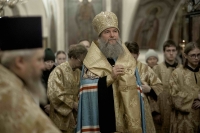 Митрополит Евгений совершил всенощное бдение