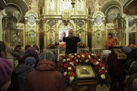 11 сентября - день памяти Усекновения главы Пророка, Предтечи и Крестителя Господня Иоанна, митрополит Екатеринбургский и Верхотурский Кирилл совершил Божественную литургию в Иоанно-Предтеченском кафедральном соборе города Екатеринбурга.
