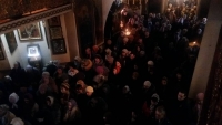 26 февраля 2017 года, в неделю воспоминания Адамова изгнания года, в нашем храме была совершена Божественная Литургия и вечерня с чином прощения