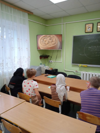 Воскресная школа. Тема урока «‎Литургия- сердце церкви»‎